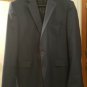 Men's Stafford Navy Blue 2-Button Suit Jacket, Size 48L