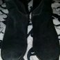 Women's Black & Brown Sofft Suede Buckle Accent Calf-High Boots