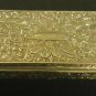 Godinger Keepsake Jewelry Box Rectangle Heavy Silver Plate Ornate Des'n 9x3.5x2