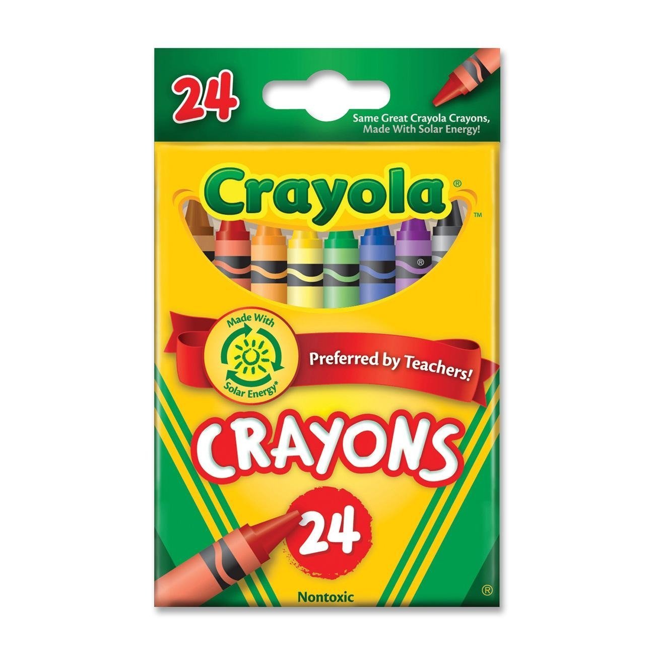 Classic Color Pack Crayons, 24 Colors/Box