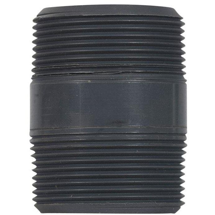 B&K  Schedule 80  1-1/2 in. MPT   x 1-1/2 in. Dia. MPT  PVC  Pipe Nipple