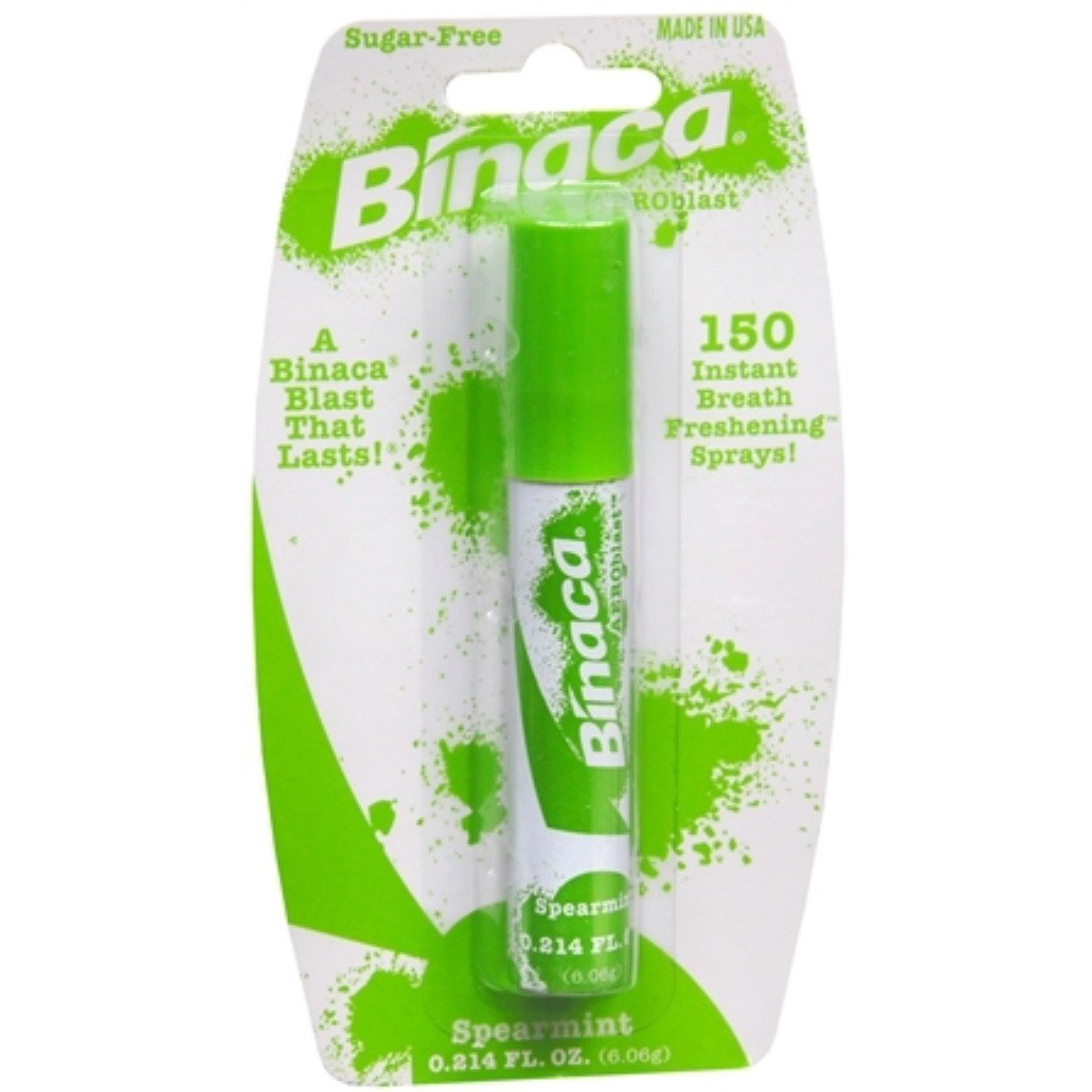 BINACA SPRAY SPEARMINT S/F .2 OZ Pack of 2