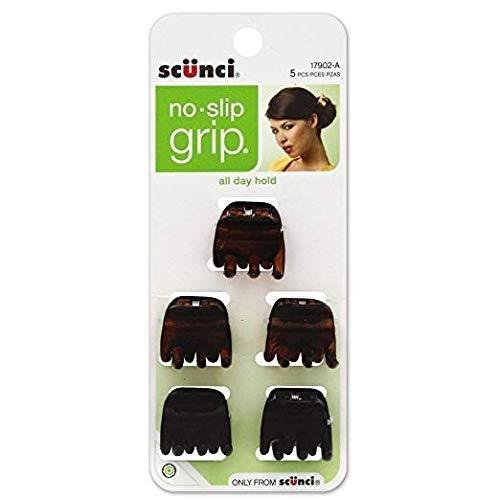 Scunci No-Slip Grip Mini Jaw Clips