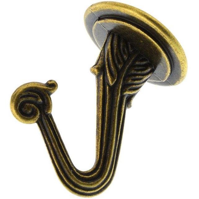 HILLMAN GROUP - FASTENERS/ ANCHOR WIRE OOK ANTIQUE BRASS SWAG HO