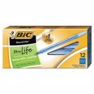 Round Stic Ballpoint Stick Pen Blue Ink, Fine, Dozen