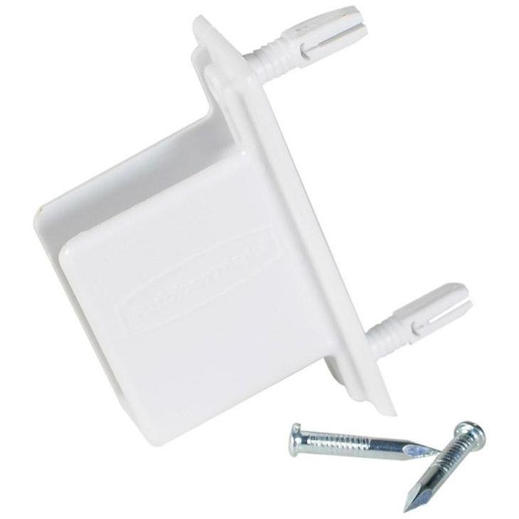 RUBBERMAID CLOSET & OR BRACKET WALL/END STDRD