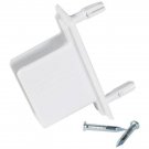 RUBBERMAID CLOSET & OR BRACKET WALL/END STDRD