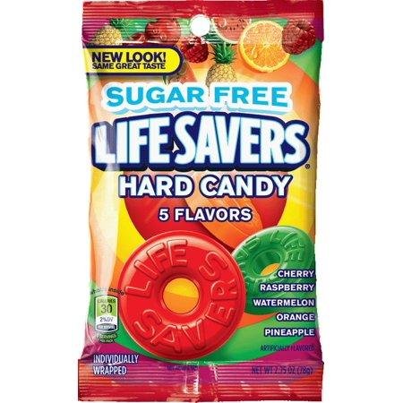 Lifesavers Peg Bag Hard Sugar Free 5 Flavor 2.75oz