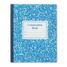 Grade School Ruled Composition Book, 9-3/4 x 7-3/4, Blue Cover, 50 Pages