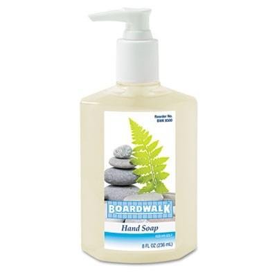 Liquid Hand Soap, Floral, 8 oz Pump Bottle