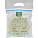 Earth Therapeutics Loofah Complexion Pads - 3 Pads - Case of 12