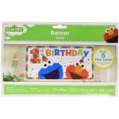 Amscan Bnr Horiz Gnt Elmo Turns One