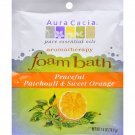 Aura Cacia Foam Bath Peaceful Patchouli and Sweet Orange - 2.5 oz - Case of 6