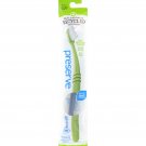 Preserve Adult Toothbrush in a Lightweight Pouch, Ultra Soft- 6 Pack - Assorted Colors