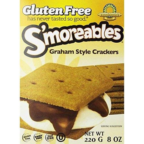 Kinnikinnick Graham Style Crackers - Case of 6 - 8 oz.