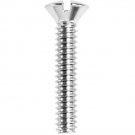 Danco  No. 10-24 in.  x 1 in. L Slotted  Oval Head Brass  Faucet Handle Screw  1 pk
