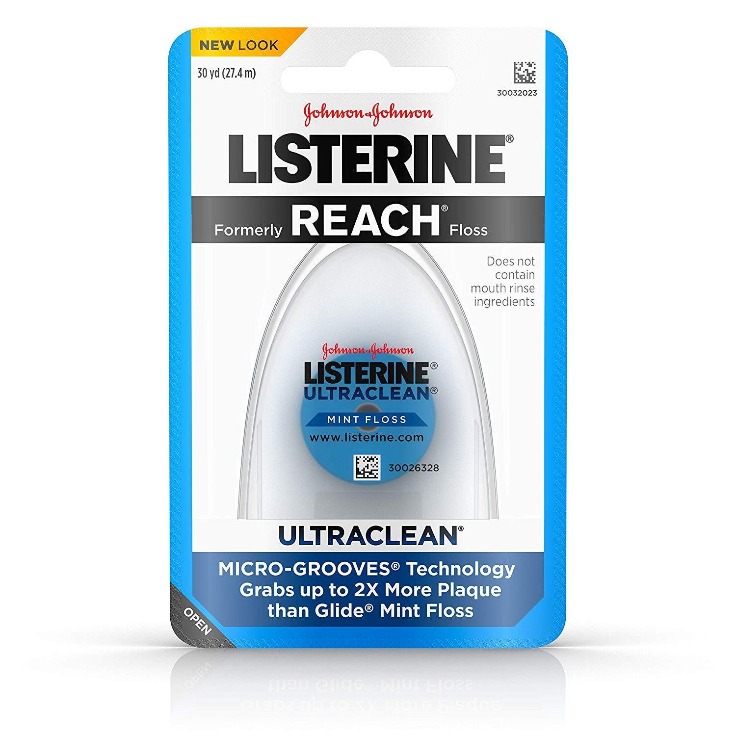 LISTERINE ULTRA CLN MINT FLOSS 30 YDS