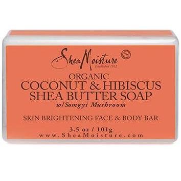 Shea Moisture Coconut & Hibiscus Face & Body Bar 3.5 Oz