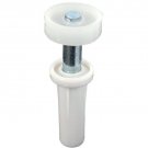 Prime-Line  Mill  White  Steel  Guide Wheel  2 pk