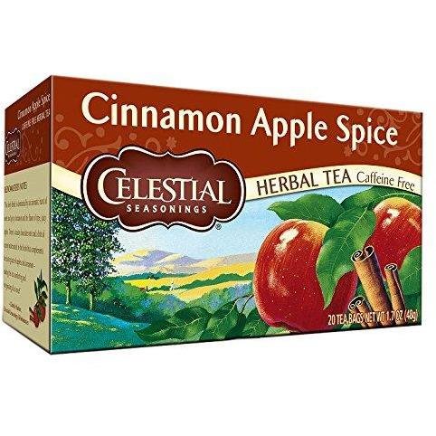 Celestial Seasonings Herbal Tea Cinnamon Apple Spice - 20 Bags