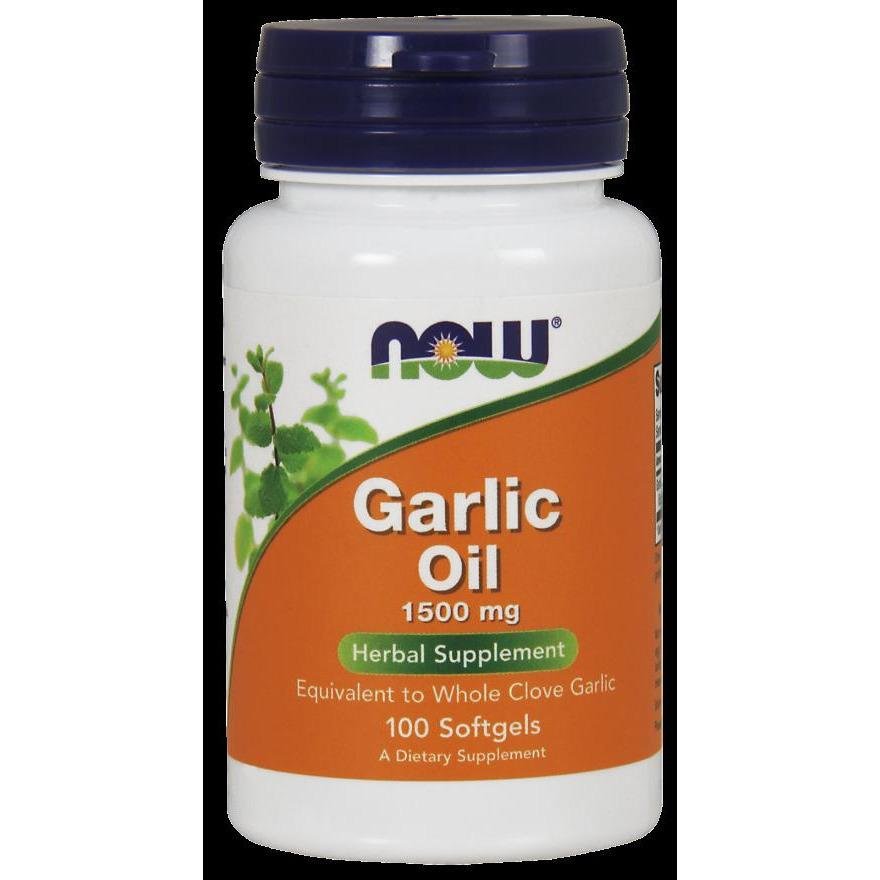 NOW Foods Garlic Oil 1500 mg - 100 Softgels