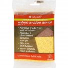 Full Circle Home Sponge Walnut Scrubber 2 Pack - Case Of 6