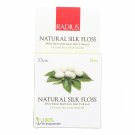 Radius Floss - Silk - Waxed - Round - Unflavored - 33 yd - Case of 6