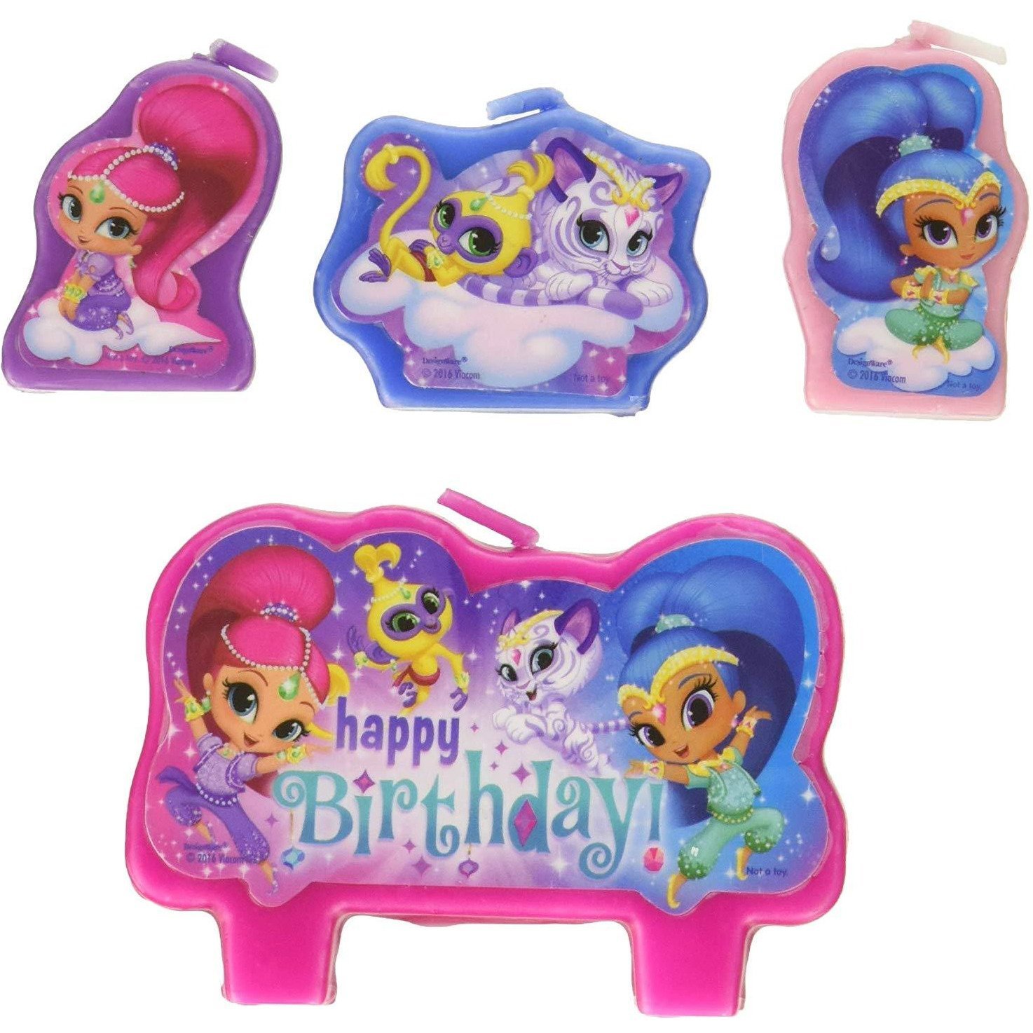 Amscan Cndl Bday St Shimmer And Shine
