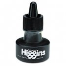 Higgins Waterproof India Ink for Art/Technical Pens, Black, 1 oz Bottle