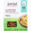 Jovial Pasta - Organic - Brown Rice - Fusilli - 12 oz - case of 12