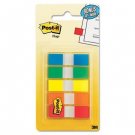 Flags in Portable Dispensers, Standard Colors, 5 Dispensers of 20 Flags/Color