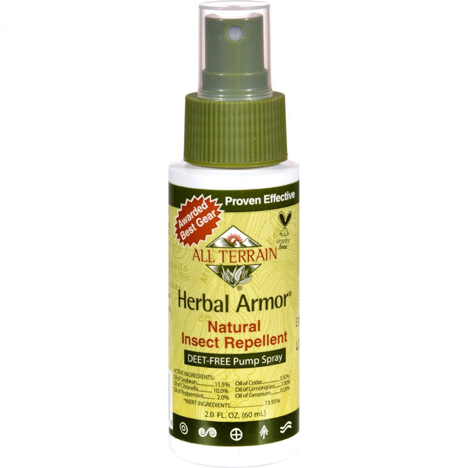 All Terrain Herbal Armor Natural Insect Repellent - 2 fl oz