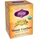 Yogi Tea Organic - Throat Comfort - Caffeine Free - 16 Tea Bags