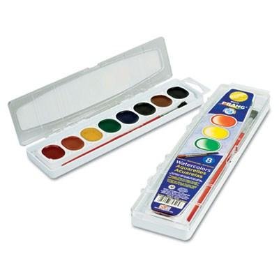Washable Watercolors, 8 Assorted Colors