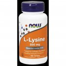 NOW Foods L-Lysine 500 mg - 100 Tablets