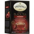 Twining's Tea Black Tea - Mixed Berry - Case of 6 - 20 Bags