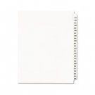 Avery-Style Legal Side Tab Divider, Title: 251-275, Letter, White, 1 Set