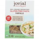 JOVIAL FARFALLE, OG1, BROWN RICE 100% Organic 12/12 OZ