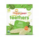 Happy Babby pea & Spinach Teething Wafers 1.7 oz