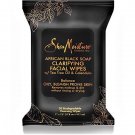 Shea Moisture African Black Soap Facial Wipes 30 ea -