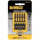 DeWalt  Impact Ready  Torx  T25 in.  x 2 in. L Screwdriver Bit  1/4 in. 5 pc.