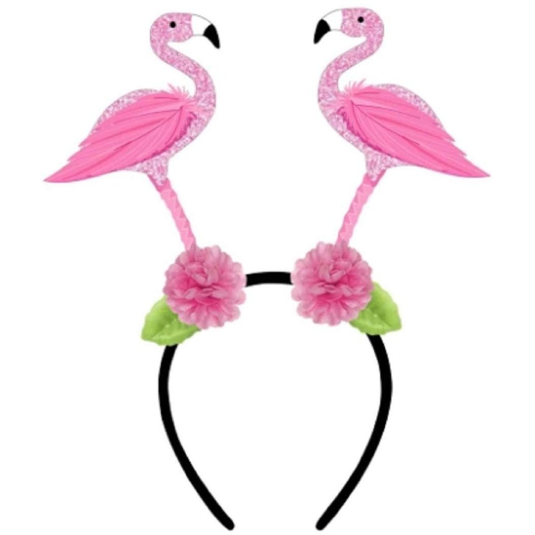 Amscan Headbopper Flamingo Glitter