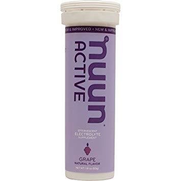 NUUN HYDRATION, DRINK TAB,ACTIVE,GRAPE 10 TAB