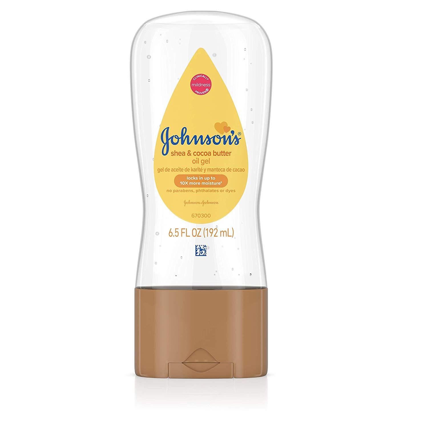 JOHNSON'S Gel Shea & Cocoa Butter (192 ml) 6.5 oz.