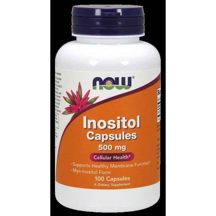 NOW Foods Inositol 500 mg - 100 Capsules