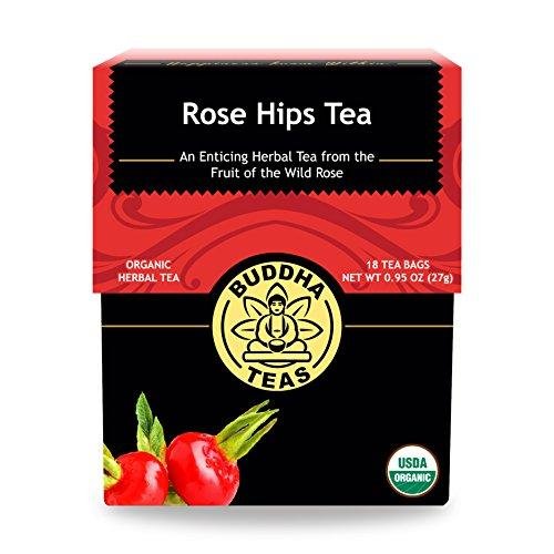 BUDDHA TEAS, TEA,OG1,ROSEHIPS 18 BAG