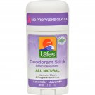 Natural And Organic Deodorant Stick - Lavender - 2.5 Oz