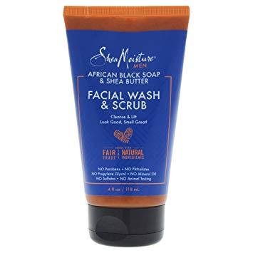 SheaMoisture s Face Wash 4Oz No Box