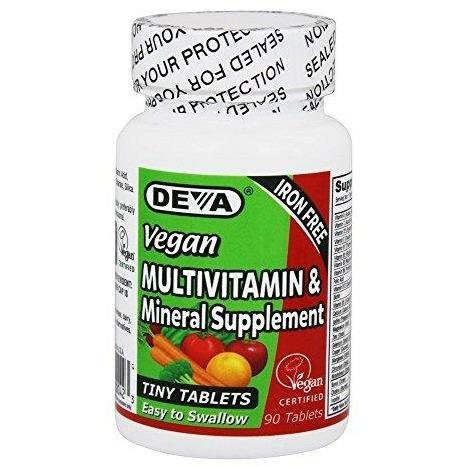 DEVA VEGAN VITAMINS, MULTI,MINERAL,VEGAN,TNYTB 90 TAB
