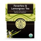 BUDDHA TEAS, TEA,OG1,FEVERFEW&LEMONGRS 18 CT